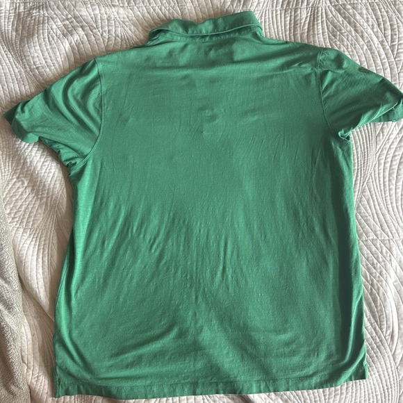 Tailor Vintage Cotton Polo with Print Collar XL - Picture 4 of 6